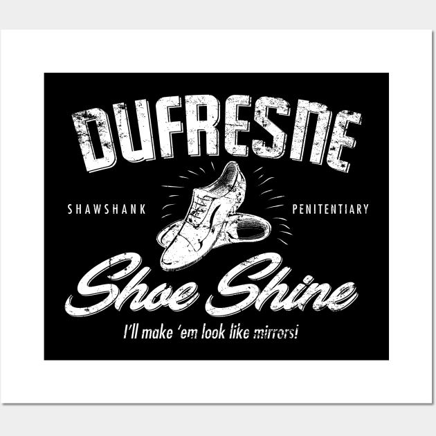 Dufresne Shoe Shine Wall Art by MindsparkCreative